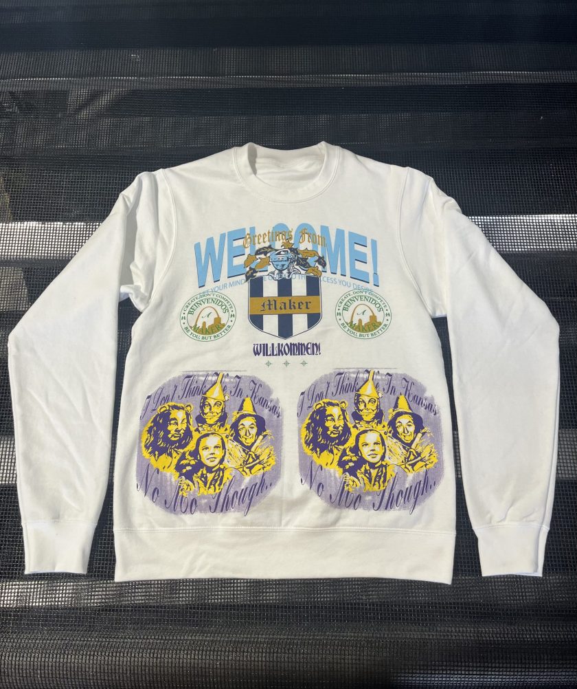 "WELCOME!" SWEATSHIRT - Image 4